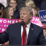 Präsident Trump, Moon Township, Pennsylvania im Wahlkampf für Rick Saccone, 10. März 2018
