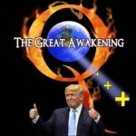 Q and Trump - The great awakening movement Meme