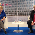 Bilaterales Meeting Trump und Merkel NATO 2018 Foto White House