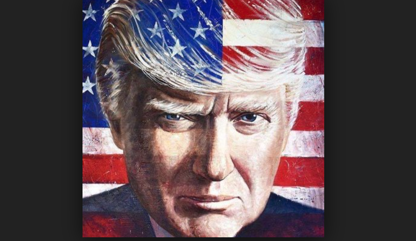 Trump Painting Twitter