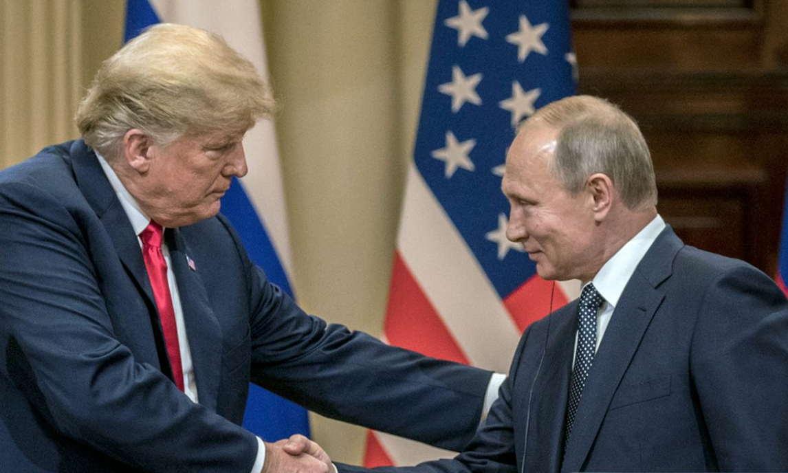 Trump und Putin in Helsinki 2018