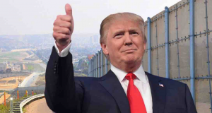 Präsident Trump und die Mauer