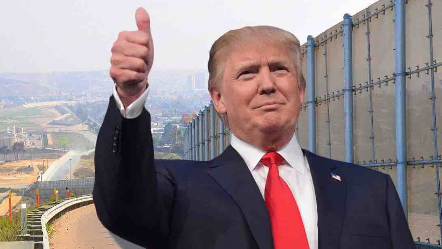 Präsident Trump und die Mauer