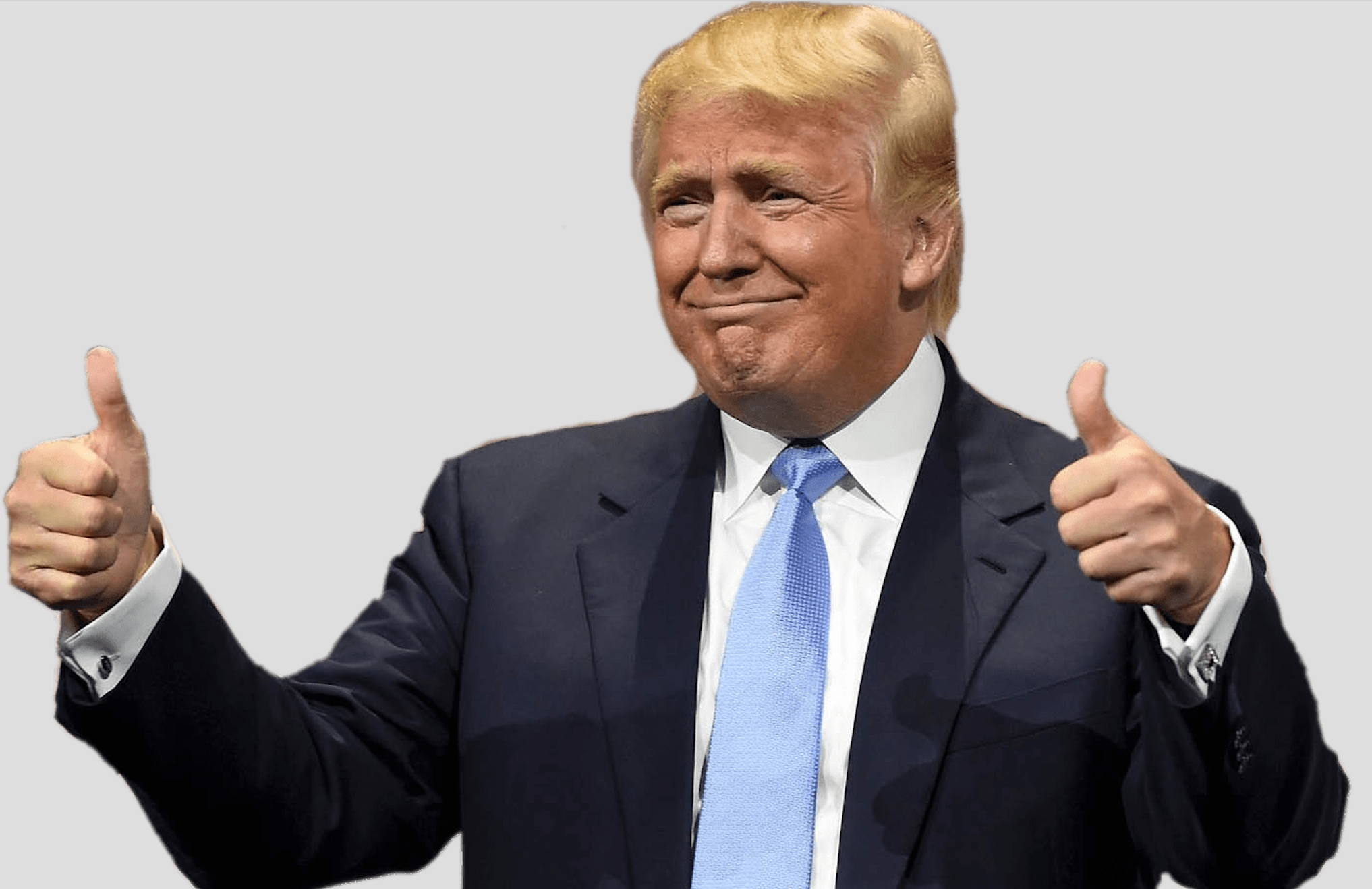 Trump Thumbs up