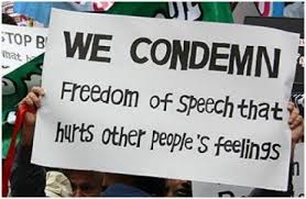Wir verurteilen die freie Rede, wenn ...