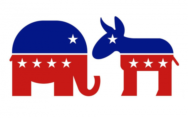 Die Symbole der amerikanischen Parteien