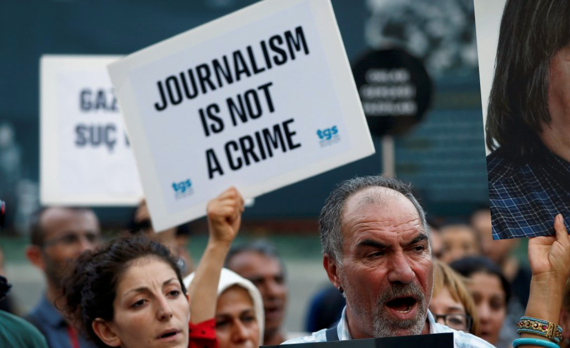 Behauptung: Journalismus ist keine Straftat