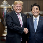Donald Trump und Ministerpräsident Abe in Tokyo Foto Donald Trump via Twitter